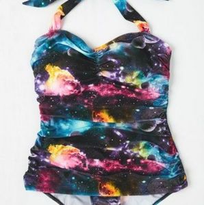 Modcloth Galaxy bathing suit size 20